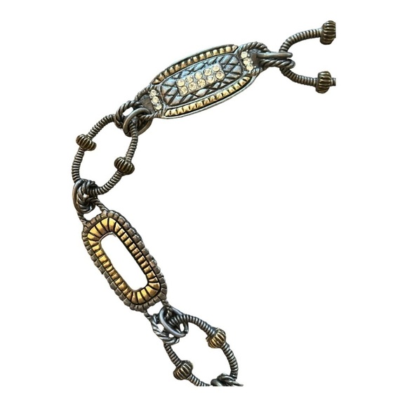 ▶️ Chico’s ◀️ Dark Metal Chain Boho Belt main image 7
